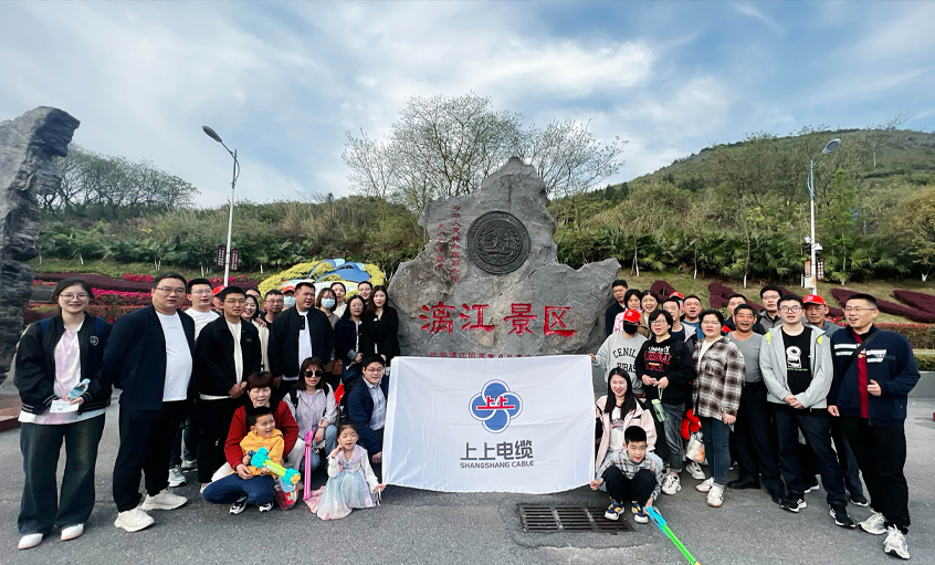 z6com尊龙凯时电缆组织2023年度先进员工及眷属赴桂林旅游